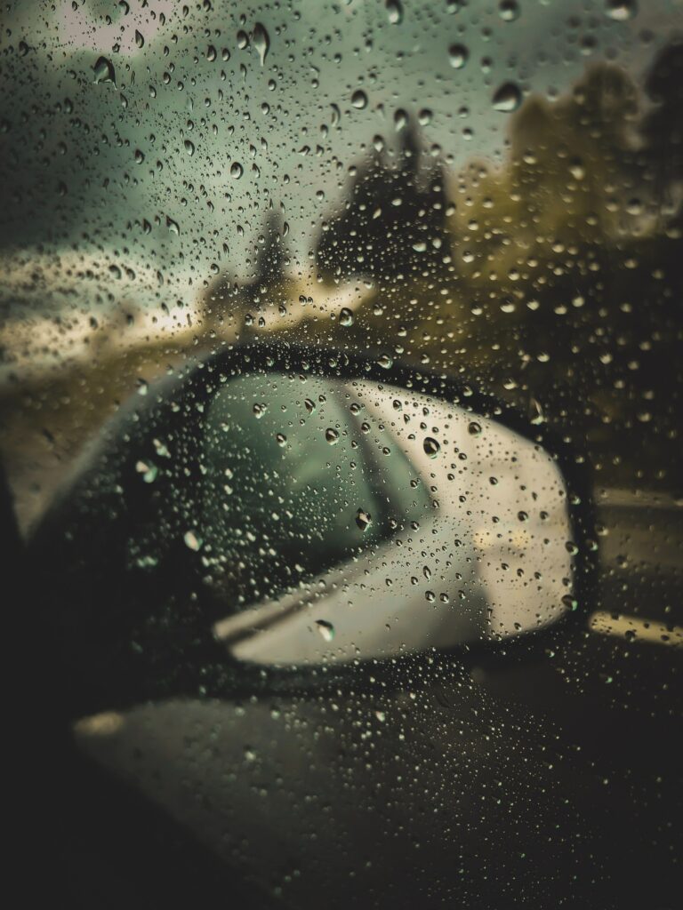 Follow your passion and purpose will follow-driving in the rain